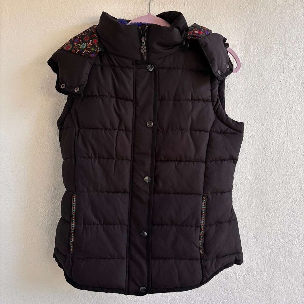 Desigual Pia Puffer Vest Size 40